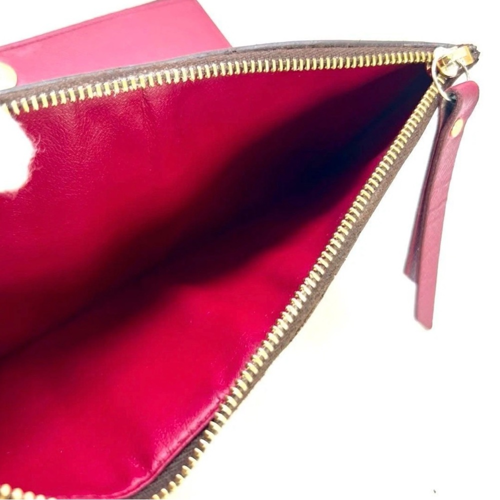 Louis Vuitton Adele Monogram Wallet – Fuchsia Interior | Tags + Dust Bag + Box - Picture 9 of 15